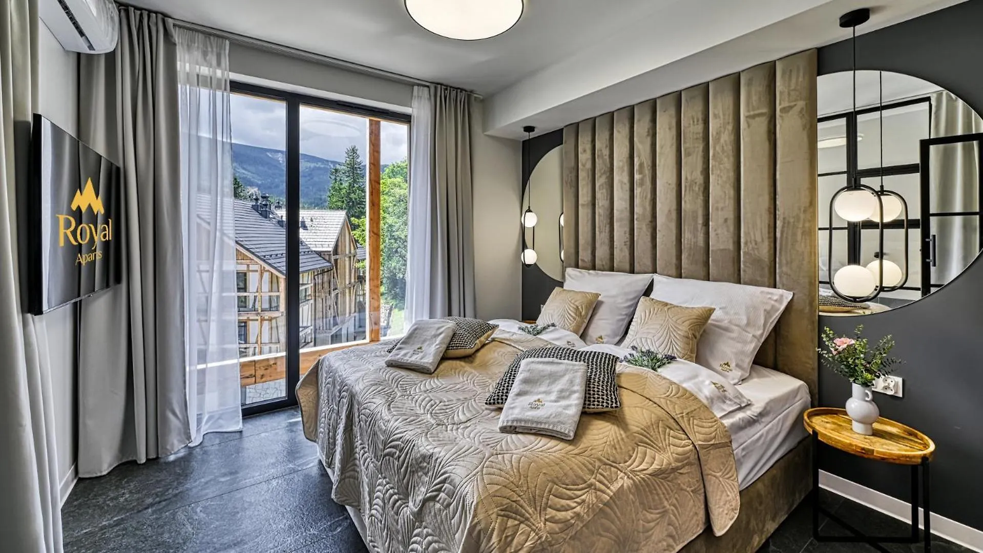 Orlik Vip Residence - Apartament Dwupoziomowy Sniezka Skyline Z Prywatna Sauna Karpacz Poland