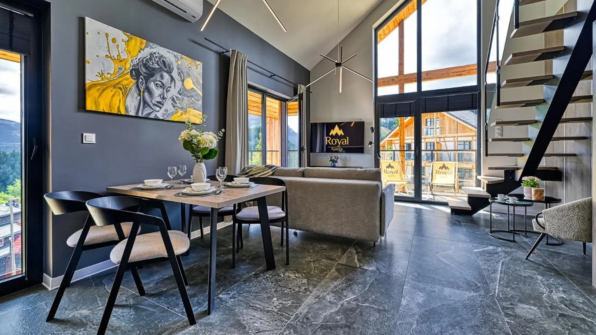 Orlik Vip Residence - Apartament Dwupoziomowy Sniezka Skyline Z Prywatna Sauna Karpacz 0*,