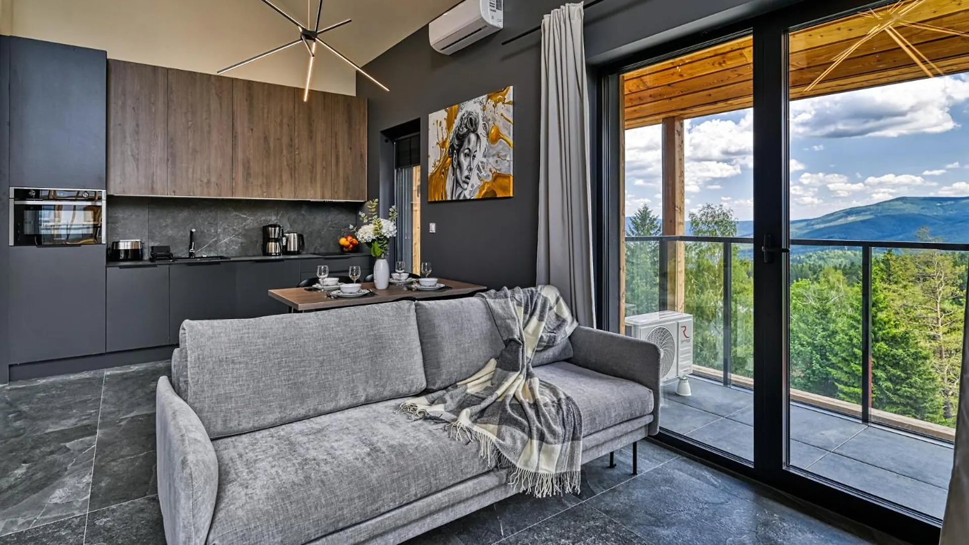 Orlik Vip Residence - Apartament Dwupoziomowy Sniezka Skyline Z Prywatna Sauna Karpacz 0*,